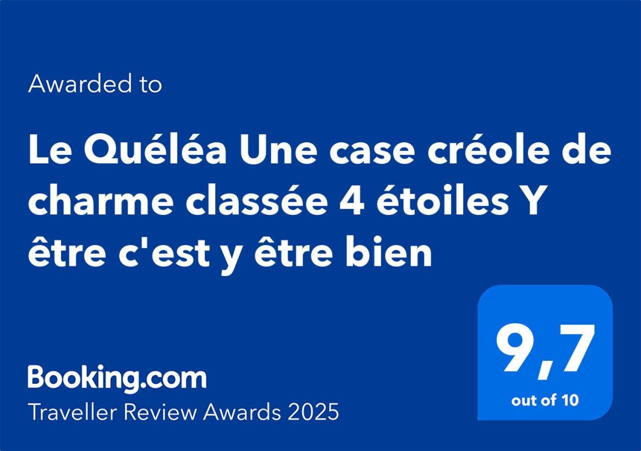 Le Quelea Une Case Creole De Charme Classee 4 Etoiles Y Etre C'Est Y Etre Bien Entre-Deux Luaran gambar